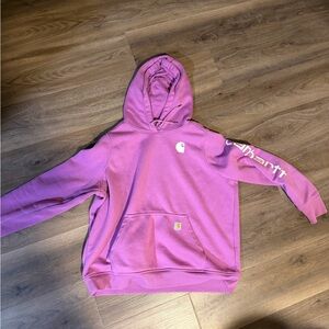 Purple Carhartt hoodie